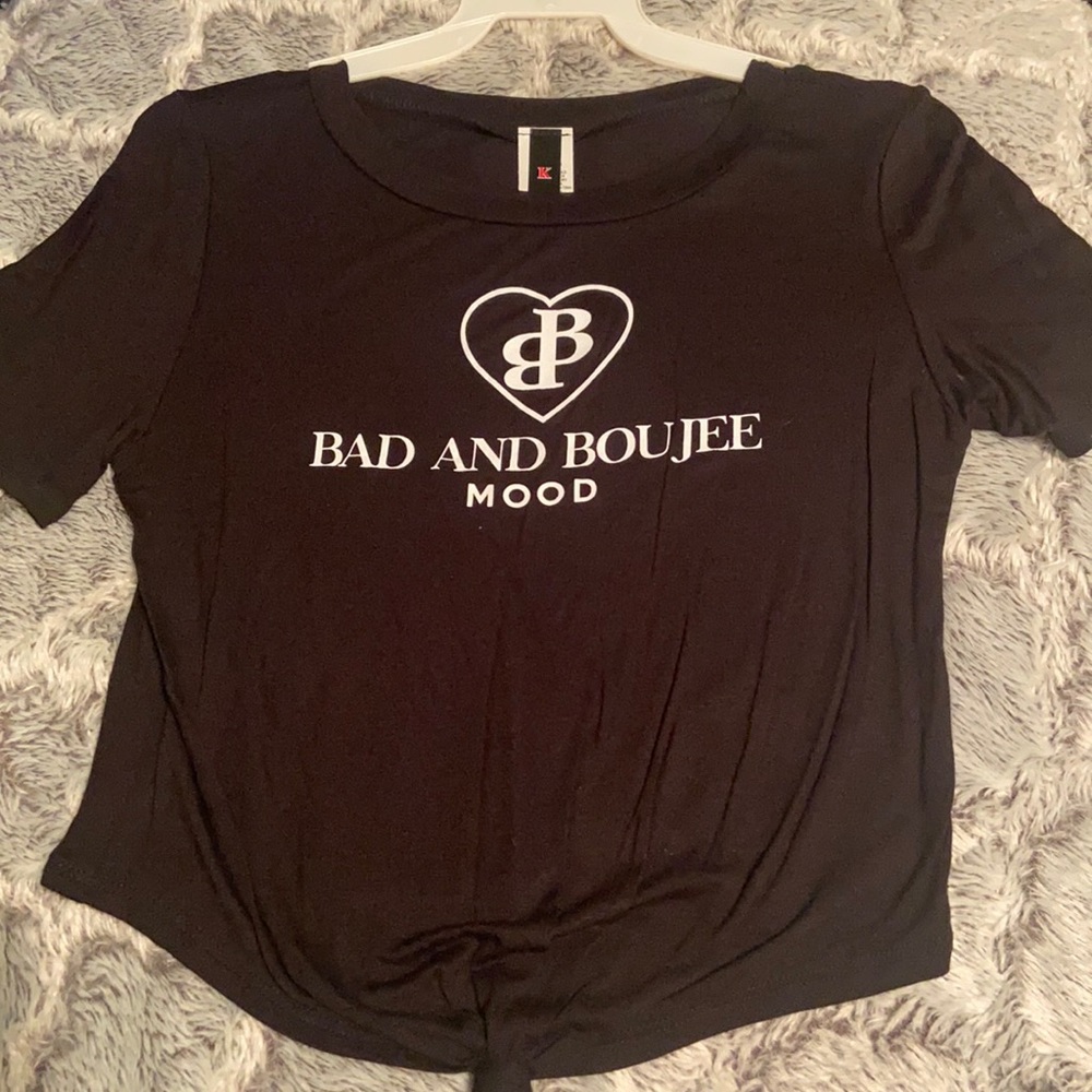 BAD AND BOUJEE CROP TOP
